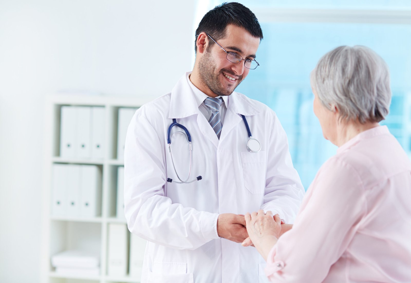 Healthcare staff working